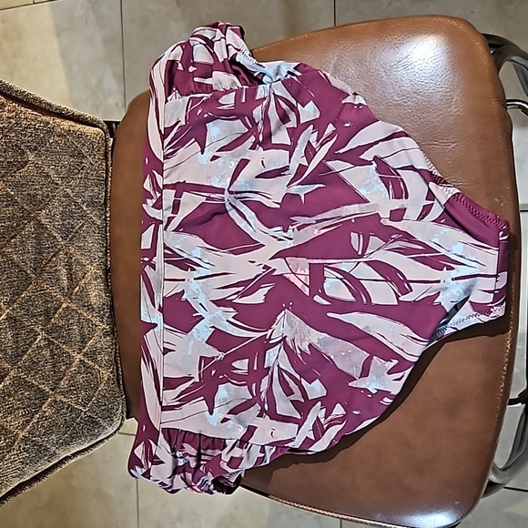 Garnet Hill Multicolor Tropical Floral Print Swim Bikini Bottom NWT - Picture 2 of 3